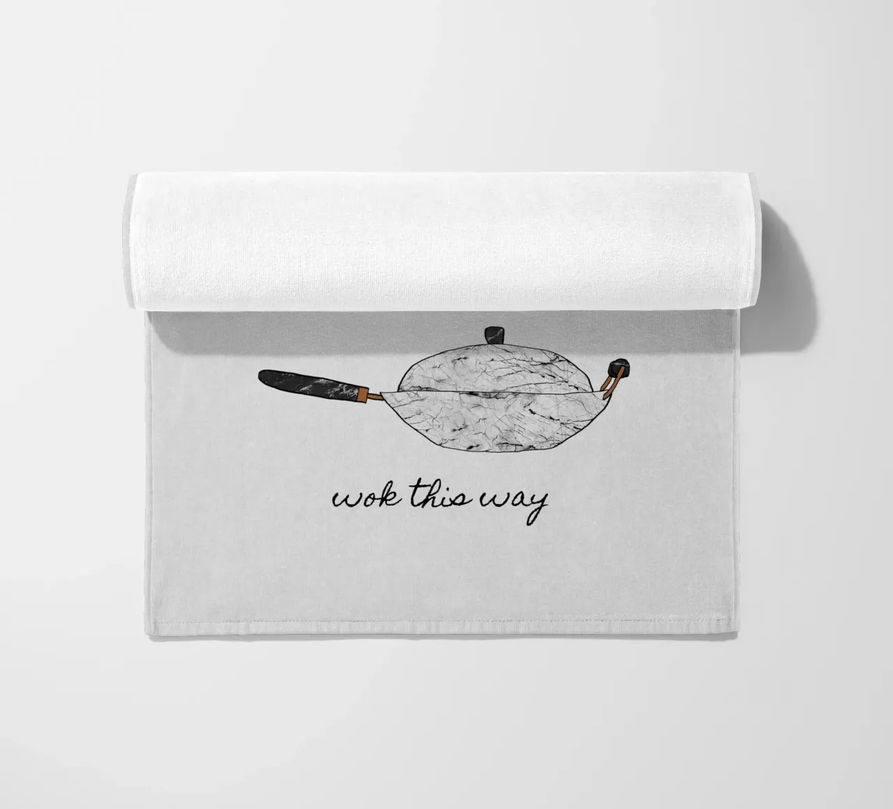 Wok This Way toalla de playa de Orara Studio