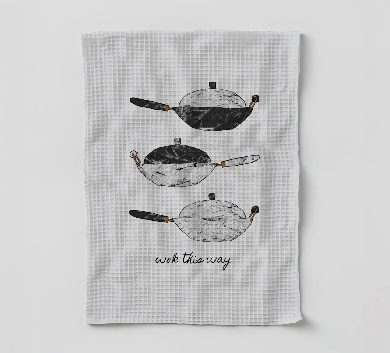 Wok This Way canovaccio da cucina da Orara Studio