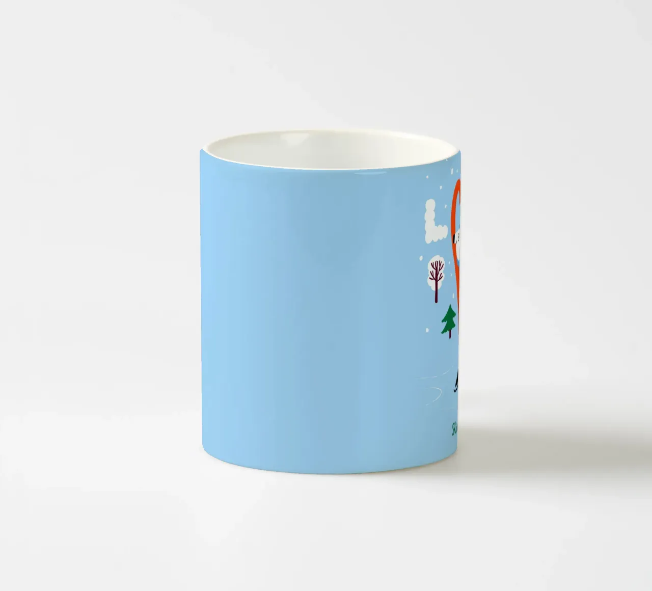 L'amore tazza in ceramica da aucontraire