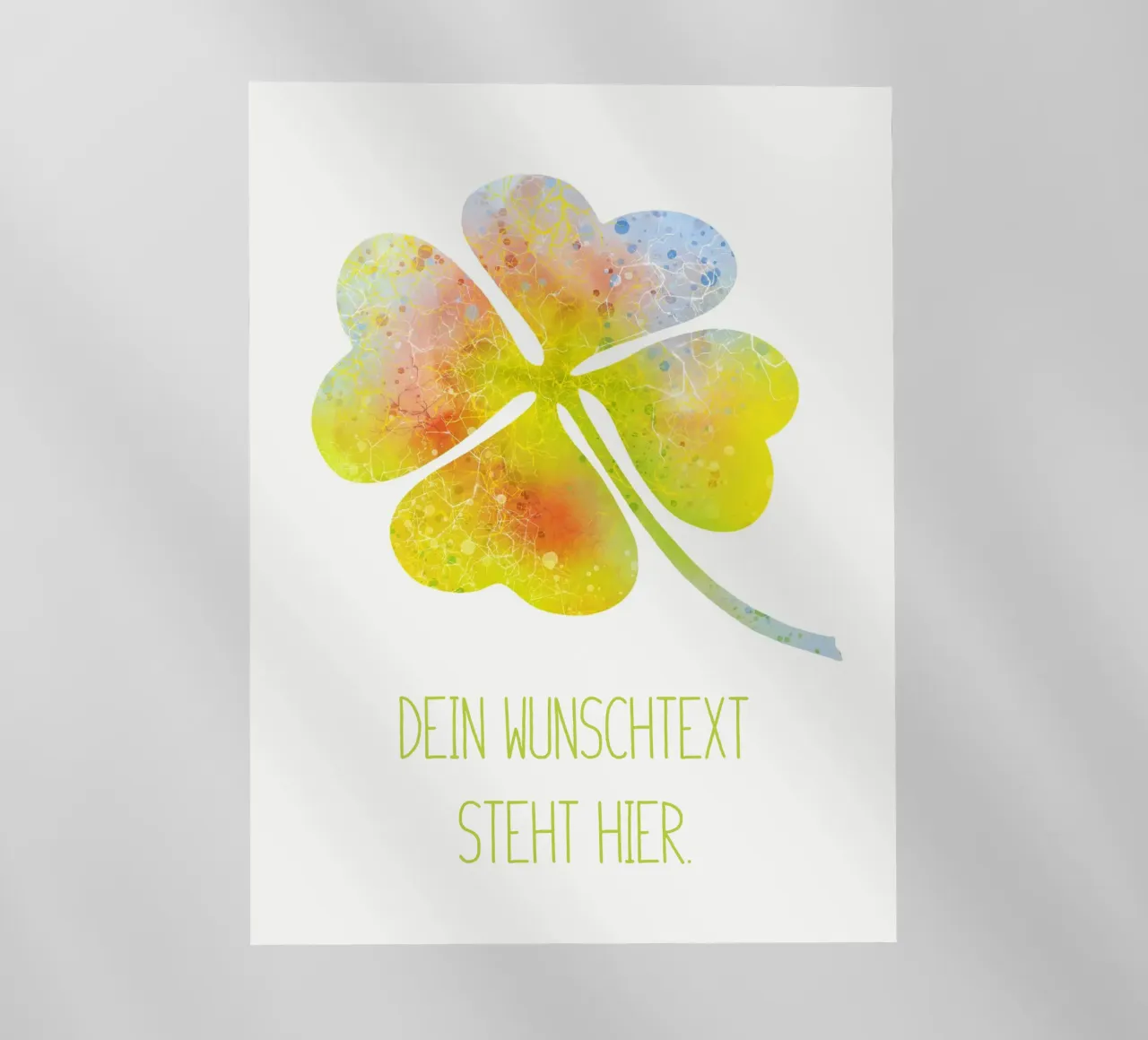 Glück (Farbenfroh) pellicola backlit da Andrea Dölling