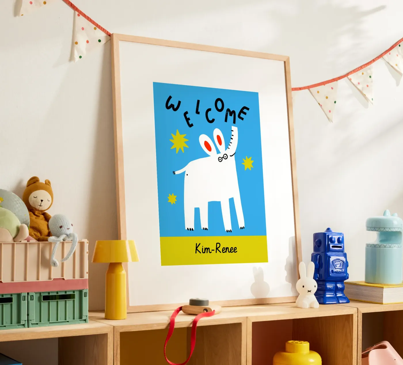 Welcome - Customisable poster by aucontraire