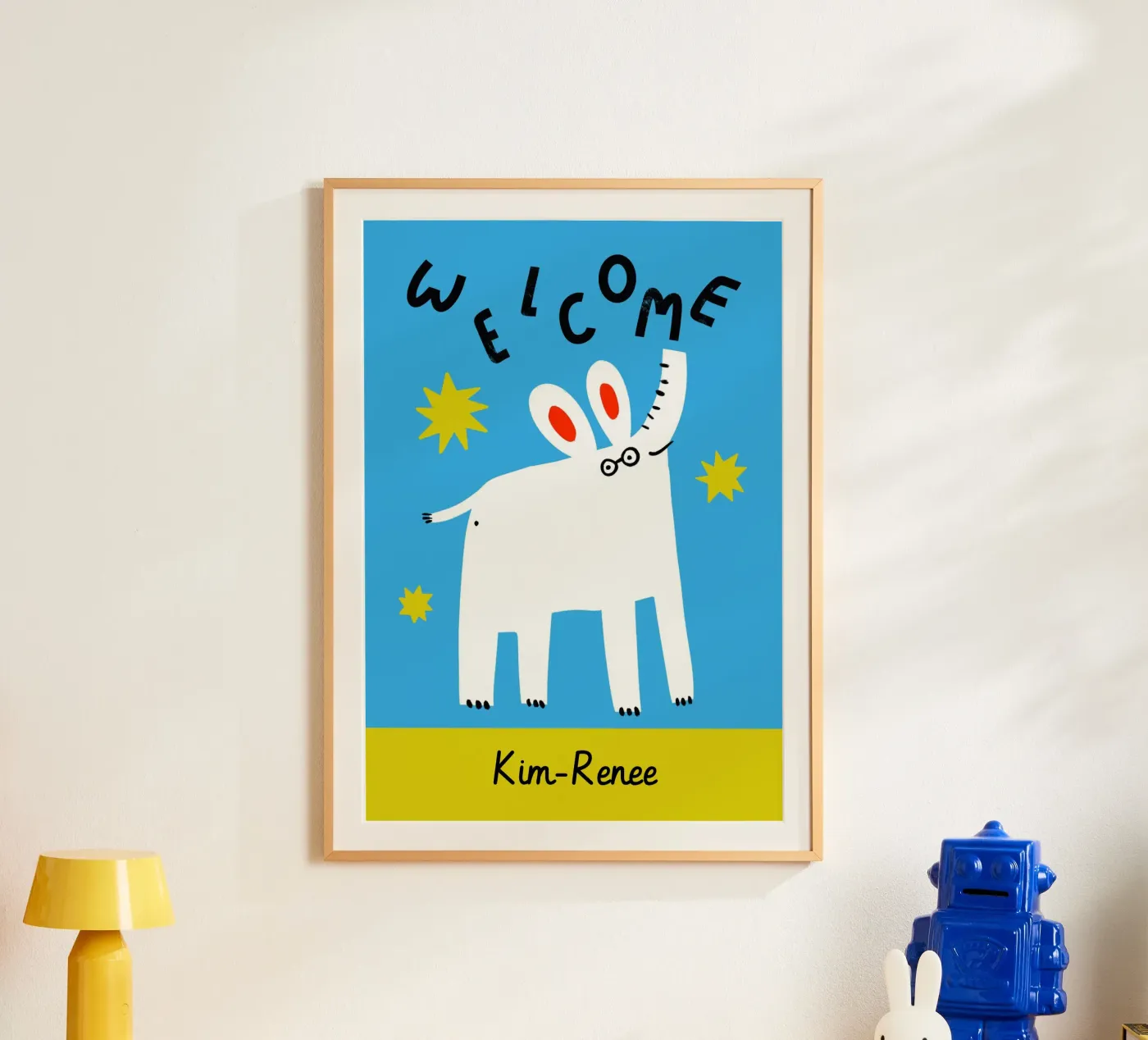 Welcome - Customisable poster by aucontraire