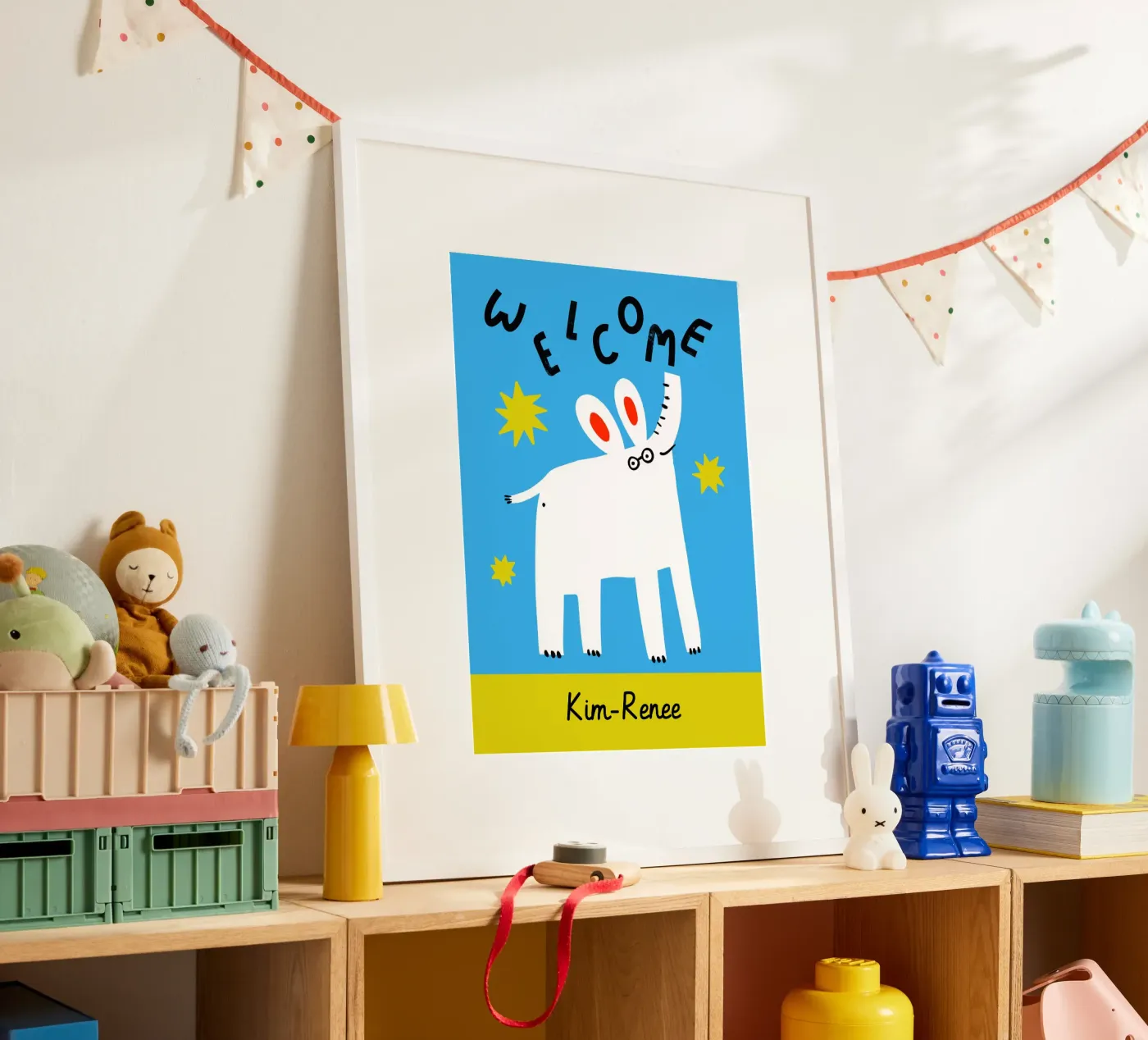 Welcome - Customisable poster by aucontraire