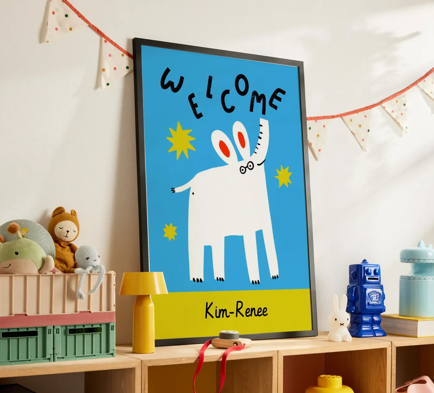 Welcome - Customisable poster by aucontraire