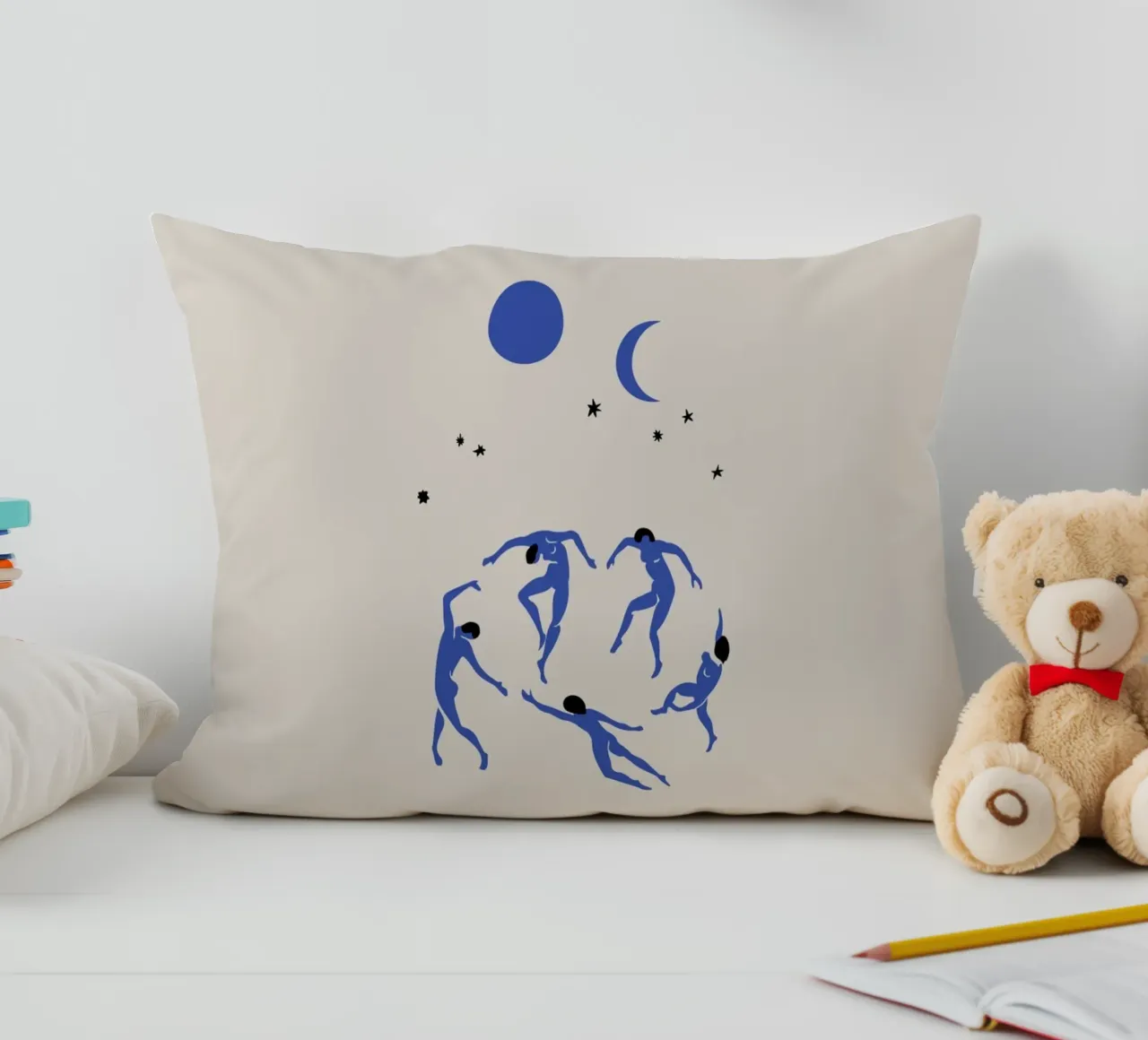 Ballerini blu cuscino da Orara Studio