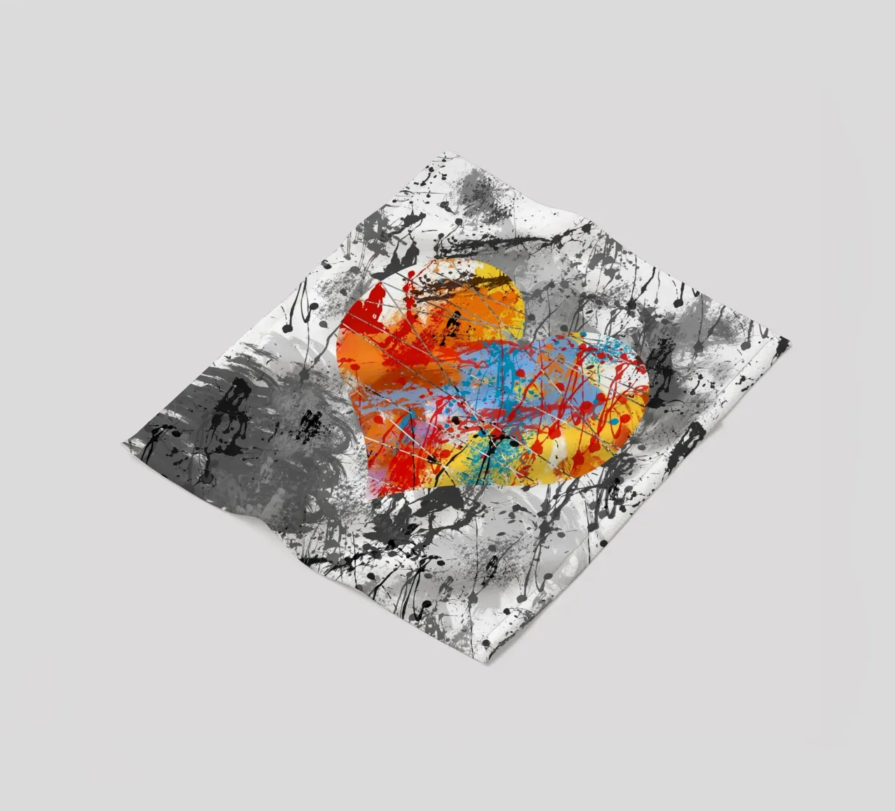 Cuore coperta in pile da Atteloi