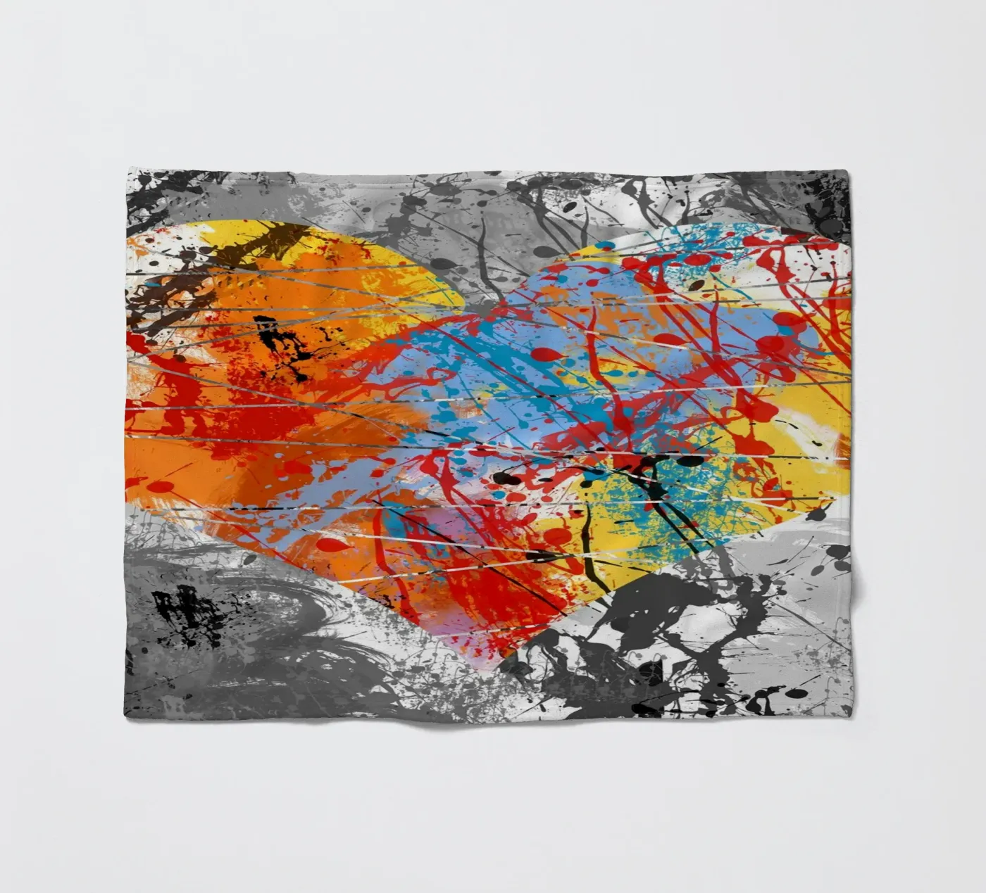 Cuore coperta in pile da Atteloi Art