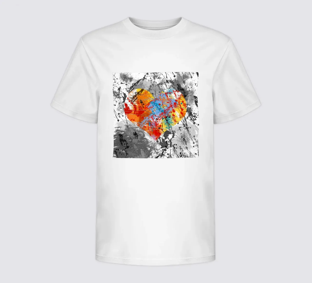 Cuore t-shirt bambini da Atteloi