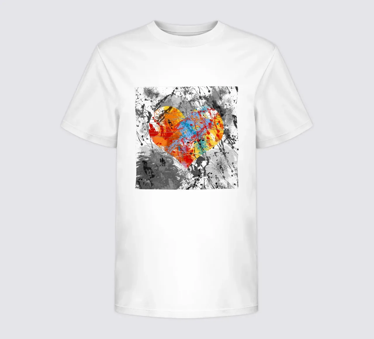 Cuore t-shirt bambini da Atteloi
