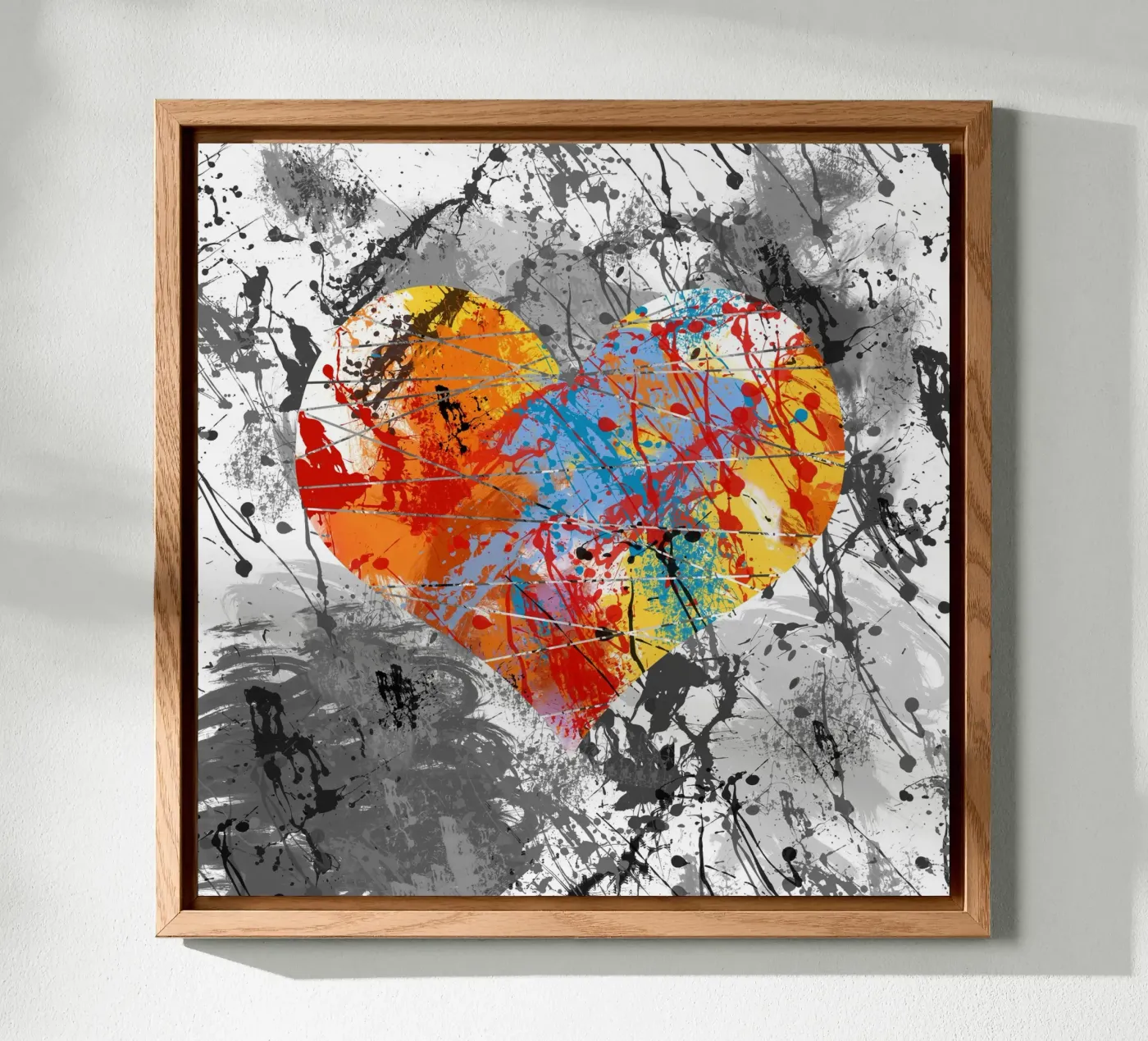 Cuore alluminio dibond da Atteloi Art