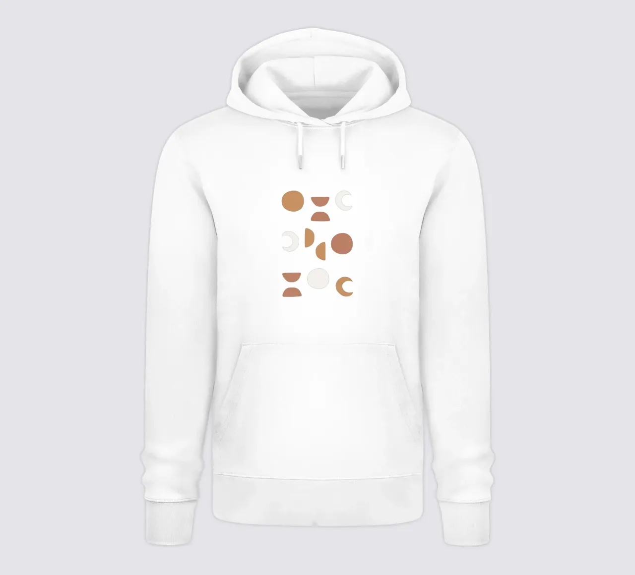 Fasi lunari di Blush felpa con cappuccio da Orara Studio