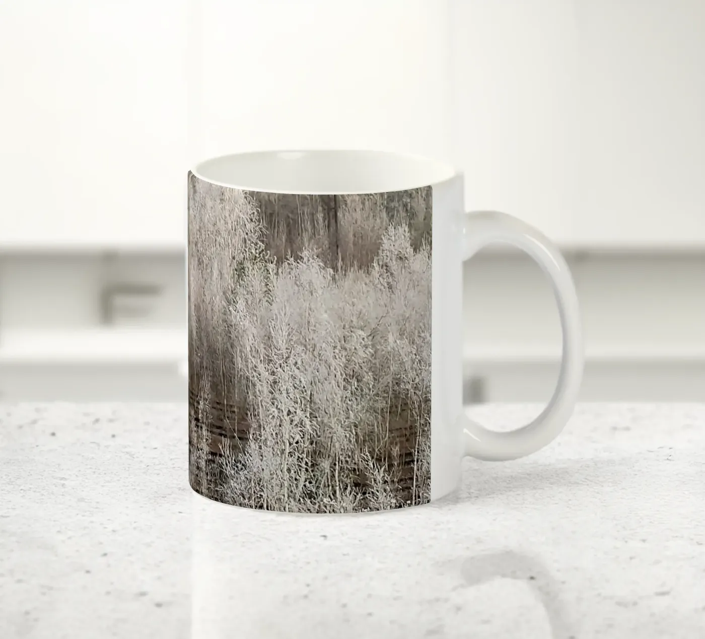 Frozen ceramic mug by SunflowerDE