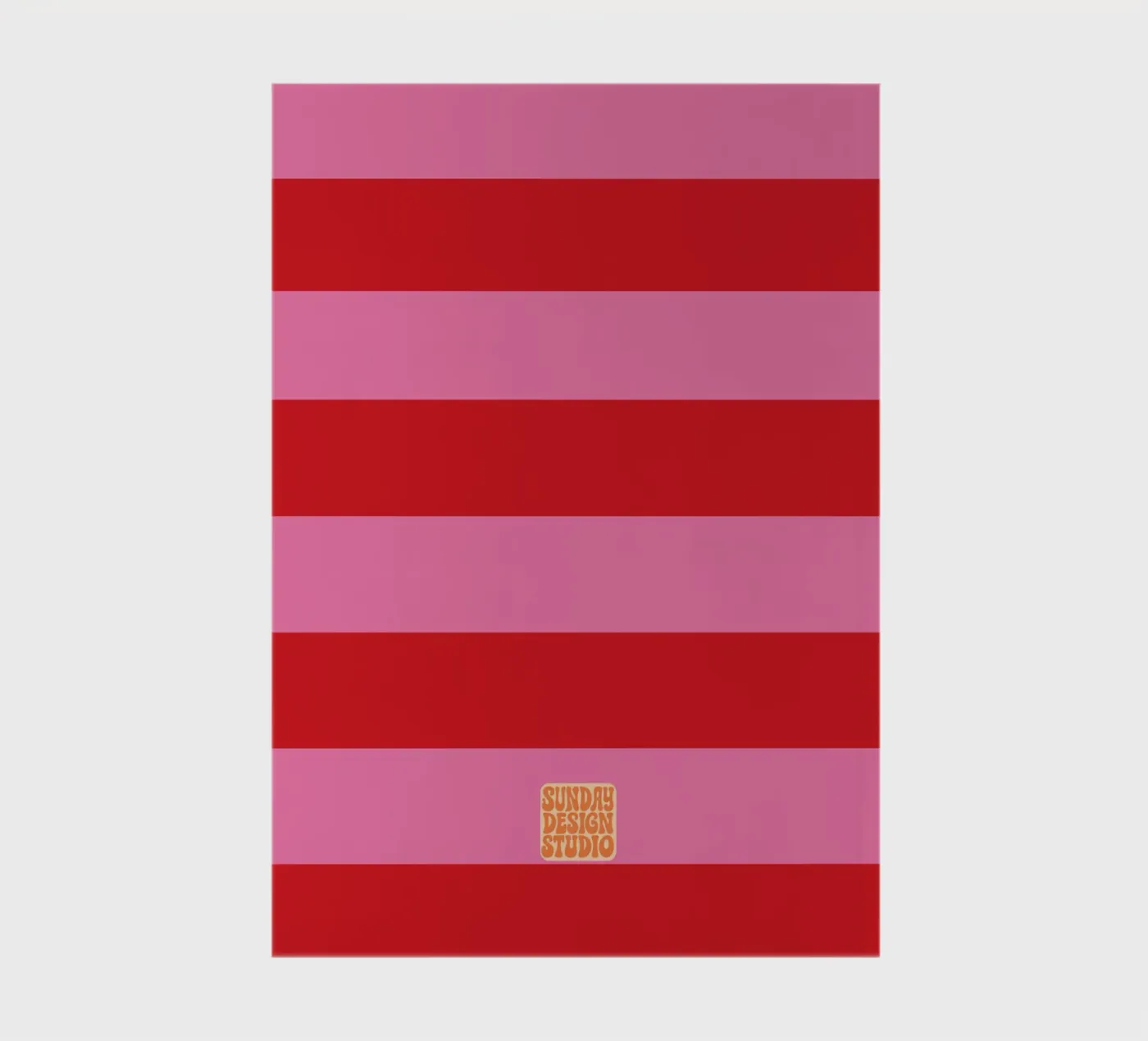 ZigZig and Stripes Notebook notebook by Sunday Design Studio