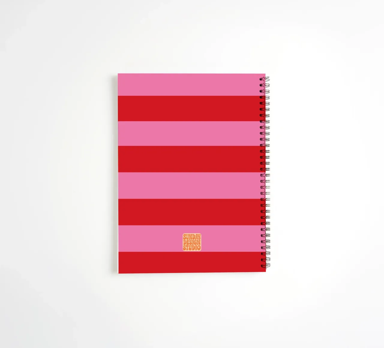 ZigZig and Stripes Notebook spiral notebook by Sunday Design Studio