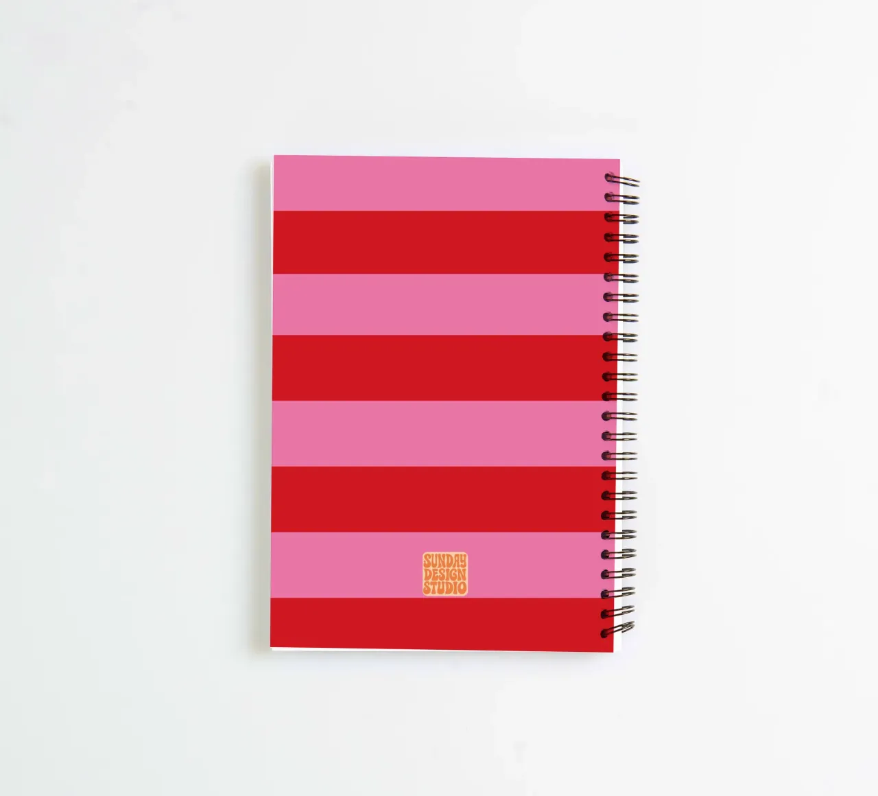 ZigZig and Stripes Notebook spiral notebook by Sunday Design Studio