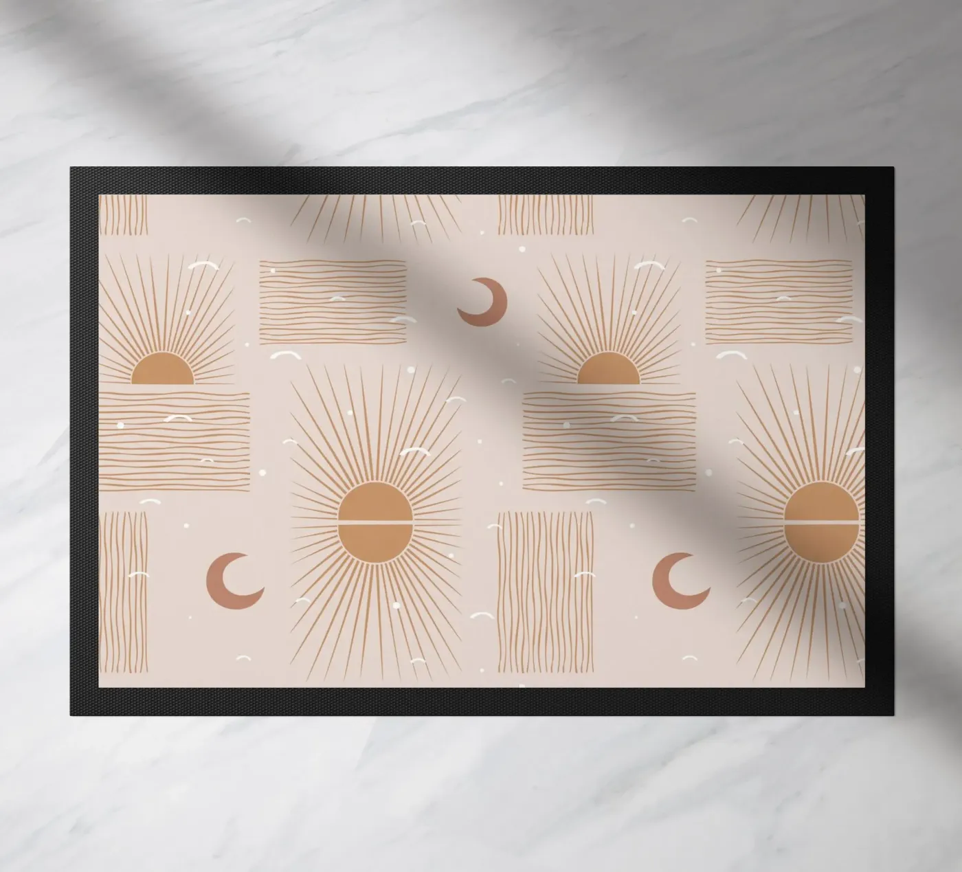 Blush Moon paillasson de Orara Studio