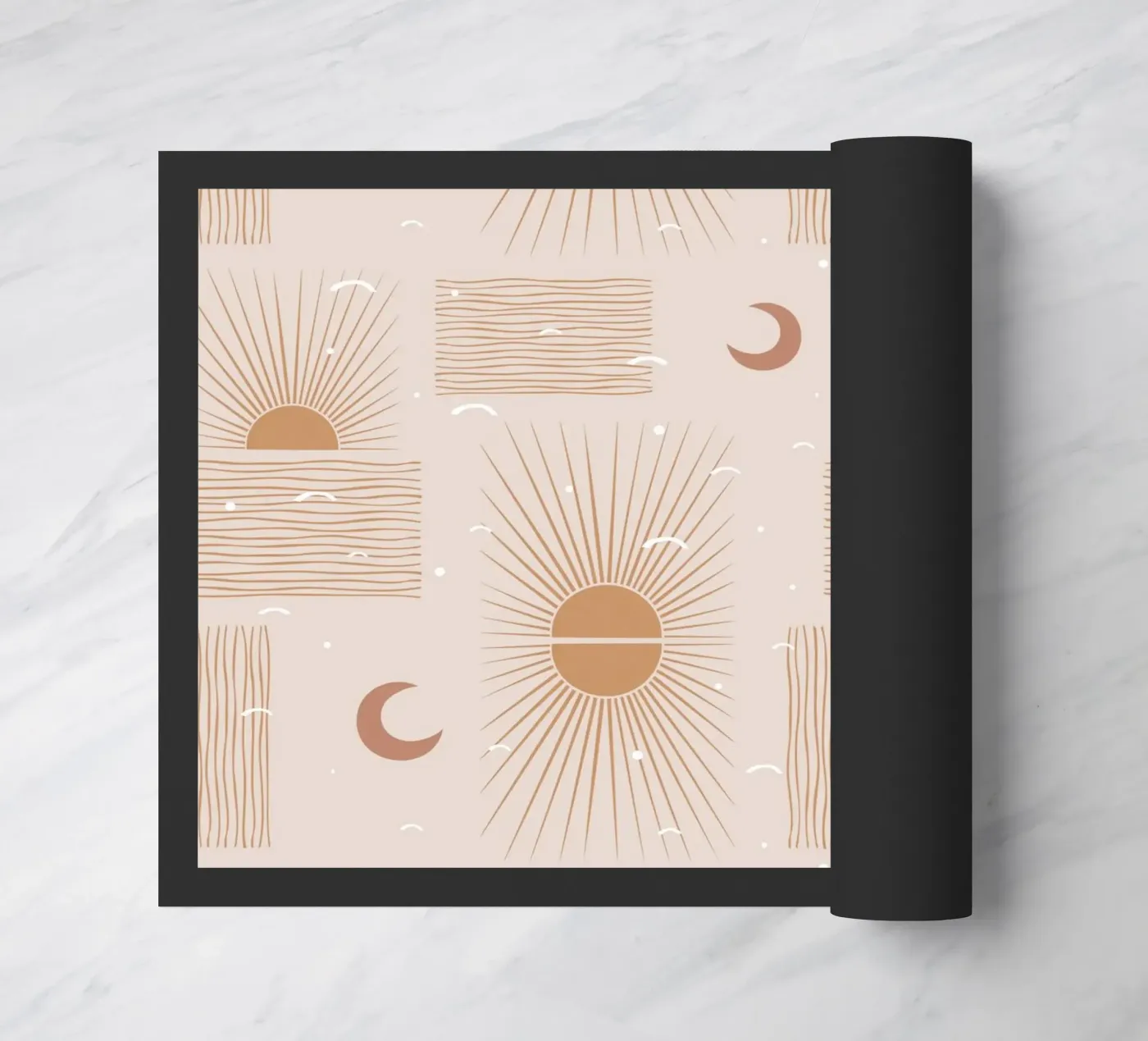 Blush Moon paillasson de Orara Studio