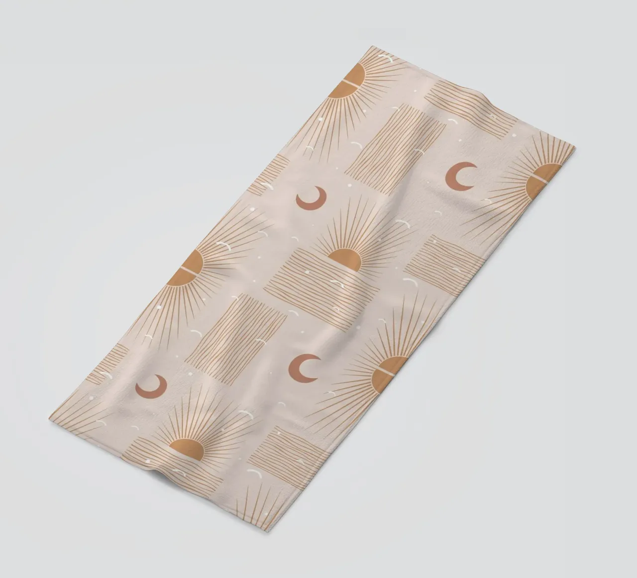 Luna di fard telo mare da Orara Studio