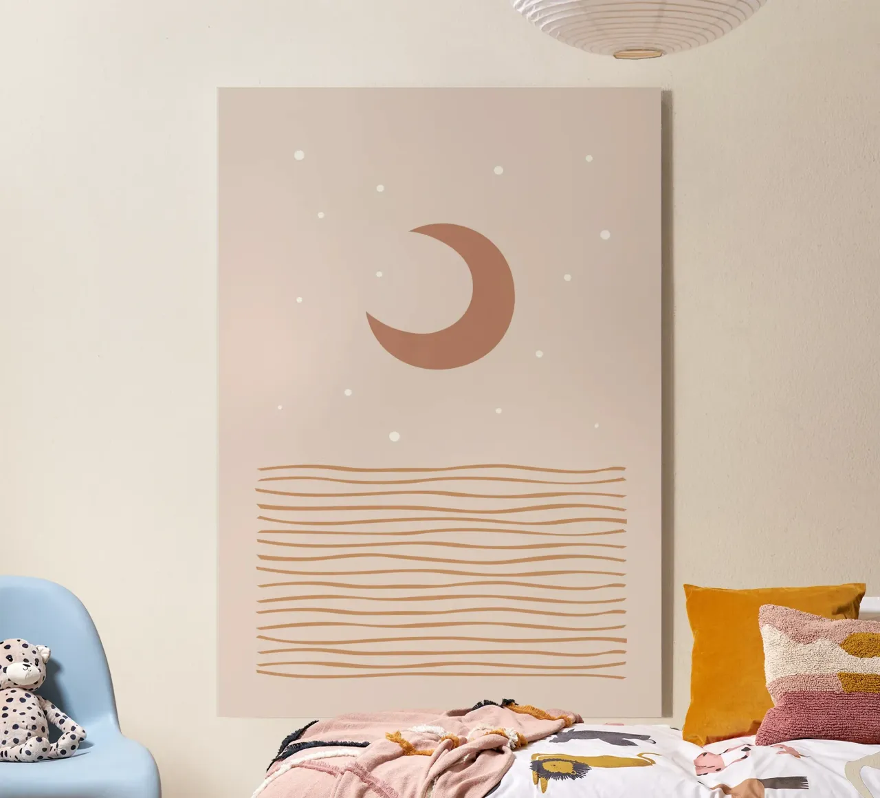 Blush Moon plexiglas de Orara Studio