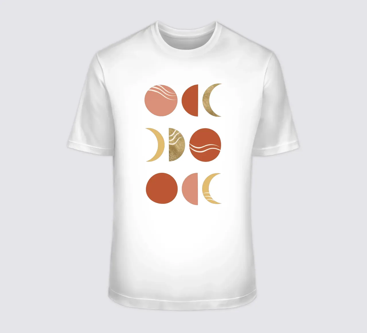 Fasi lunari di Boemia t-shirt da Orara Studio