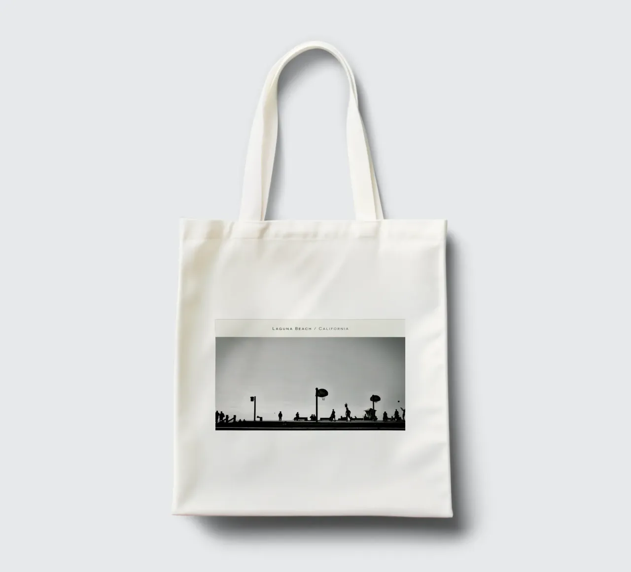 Laguna Beach B&W borsa in juta da In Full Color