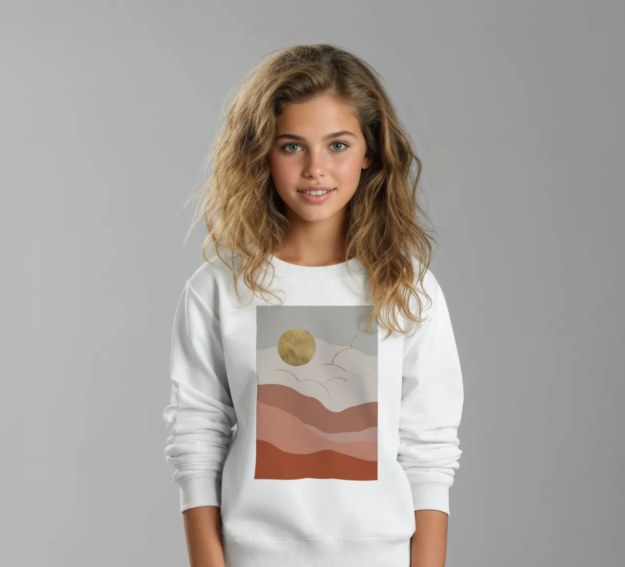 Sole di Boemia felpa bambino da Orara Studio