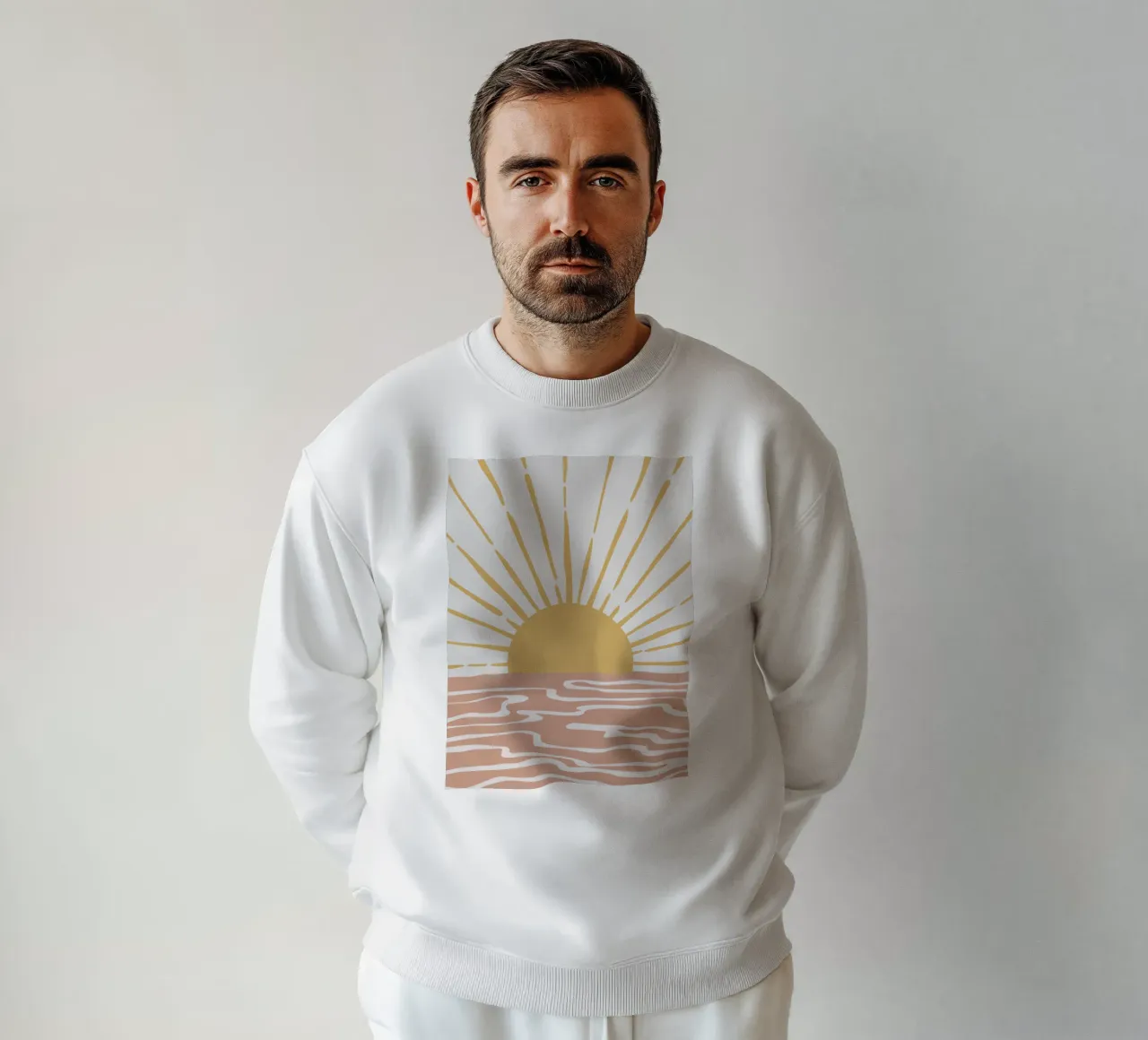 Sole di Boemia felpa da Orara Studio