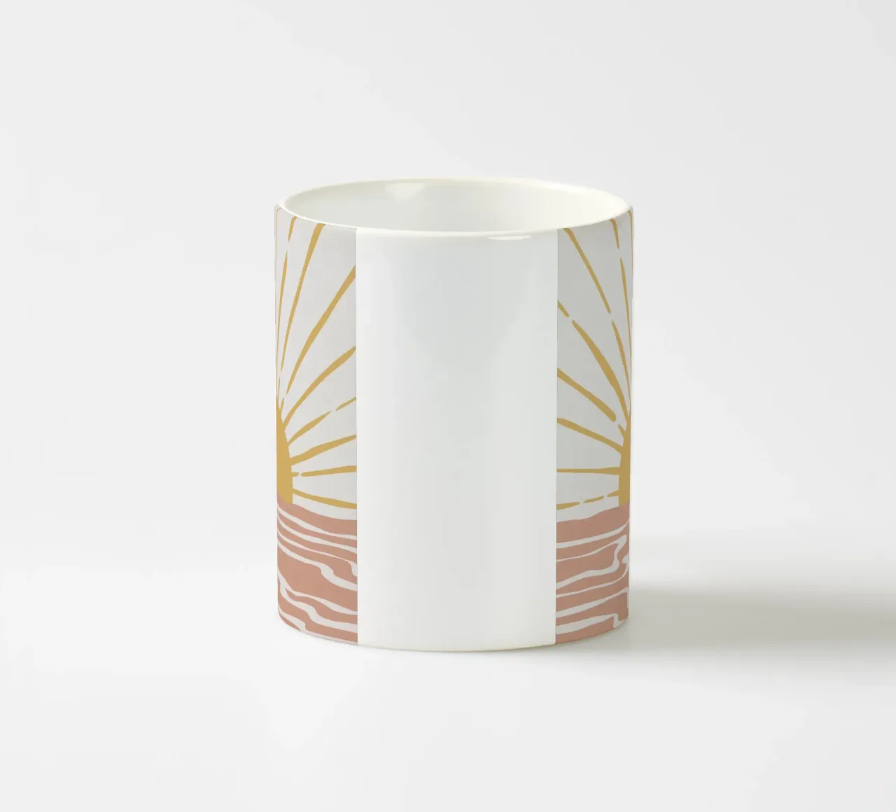 Sole di Boemia tazza in ceramica da Orara Studio