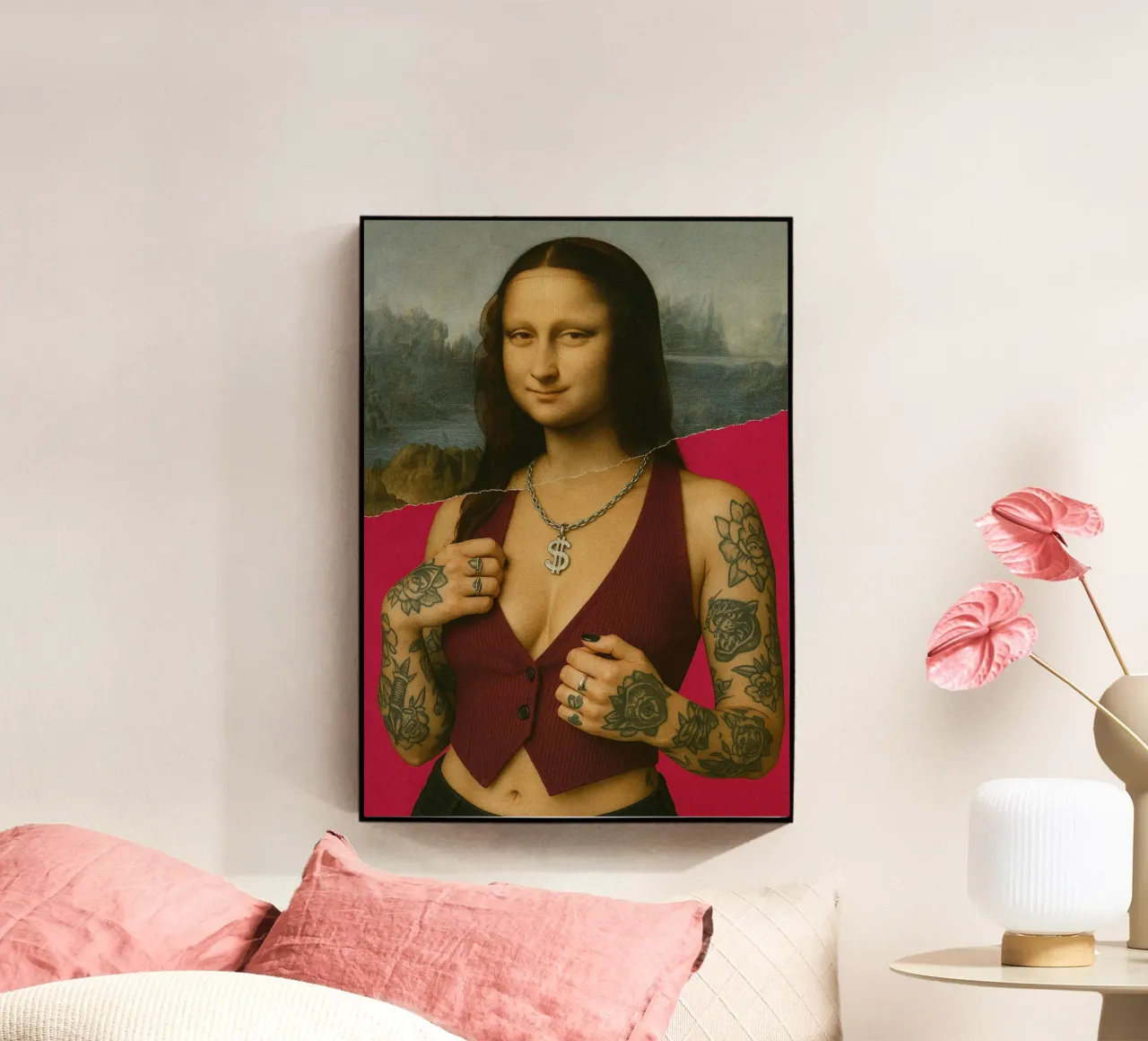 Tattoo Mona plexiglass da Dikhotomy