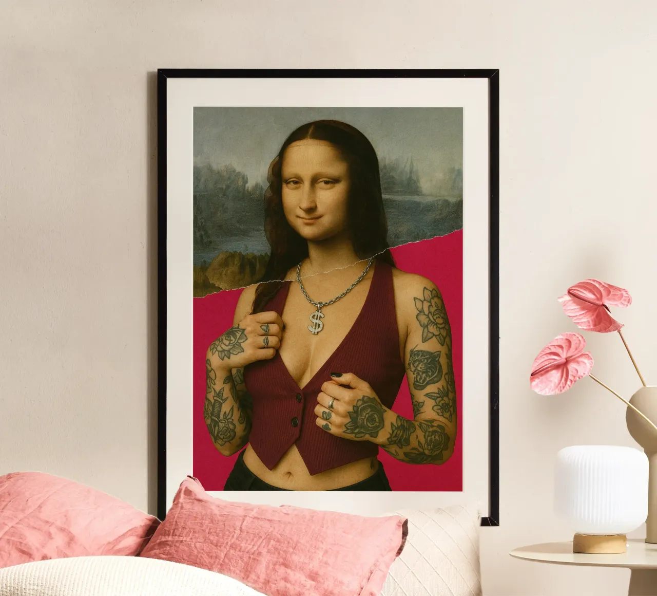 Tattoo Mona poster da Dikhotomy