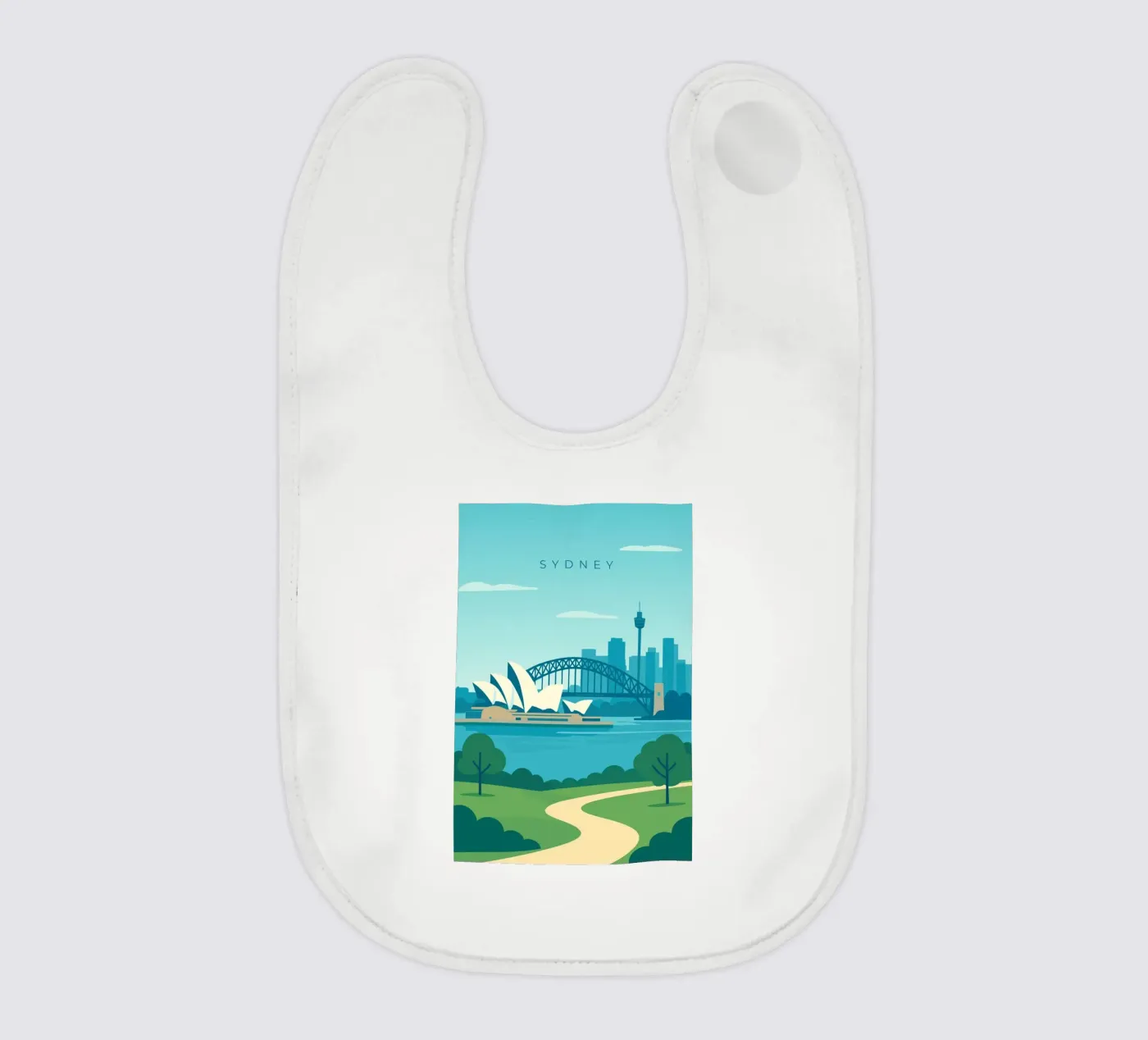 Sydney bavaglino da minimalist designs