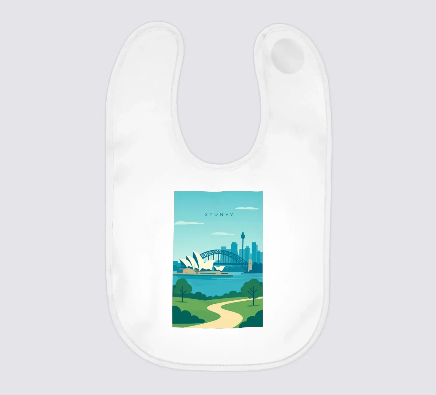 Sydney bavaglino da minimalist designs