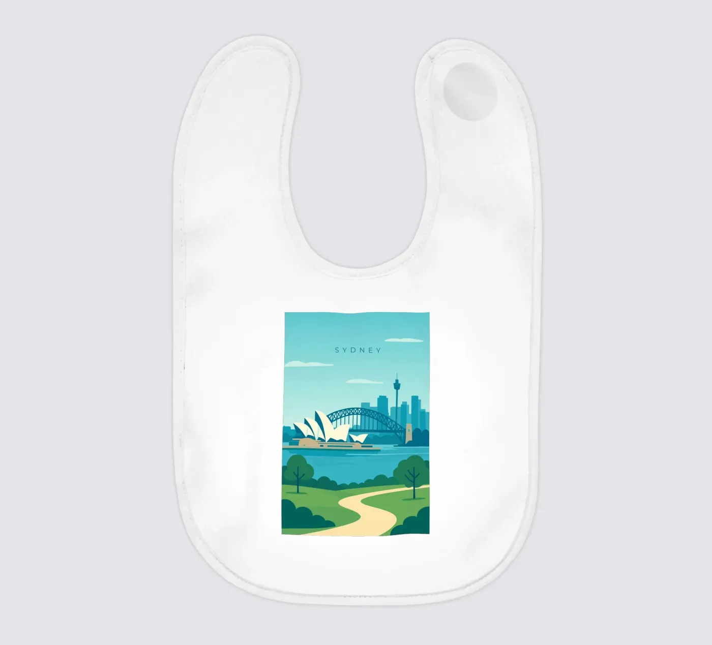 Sydney bavoir de minimalist designs