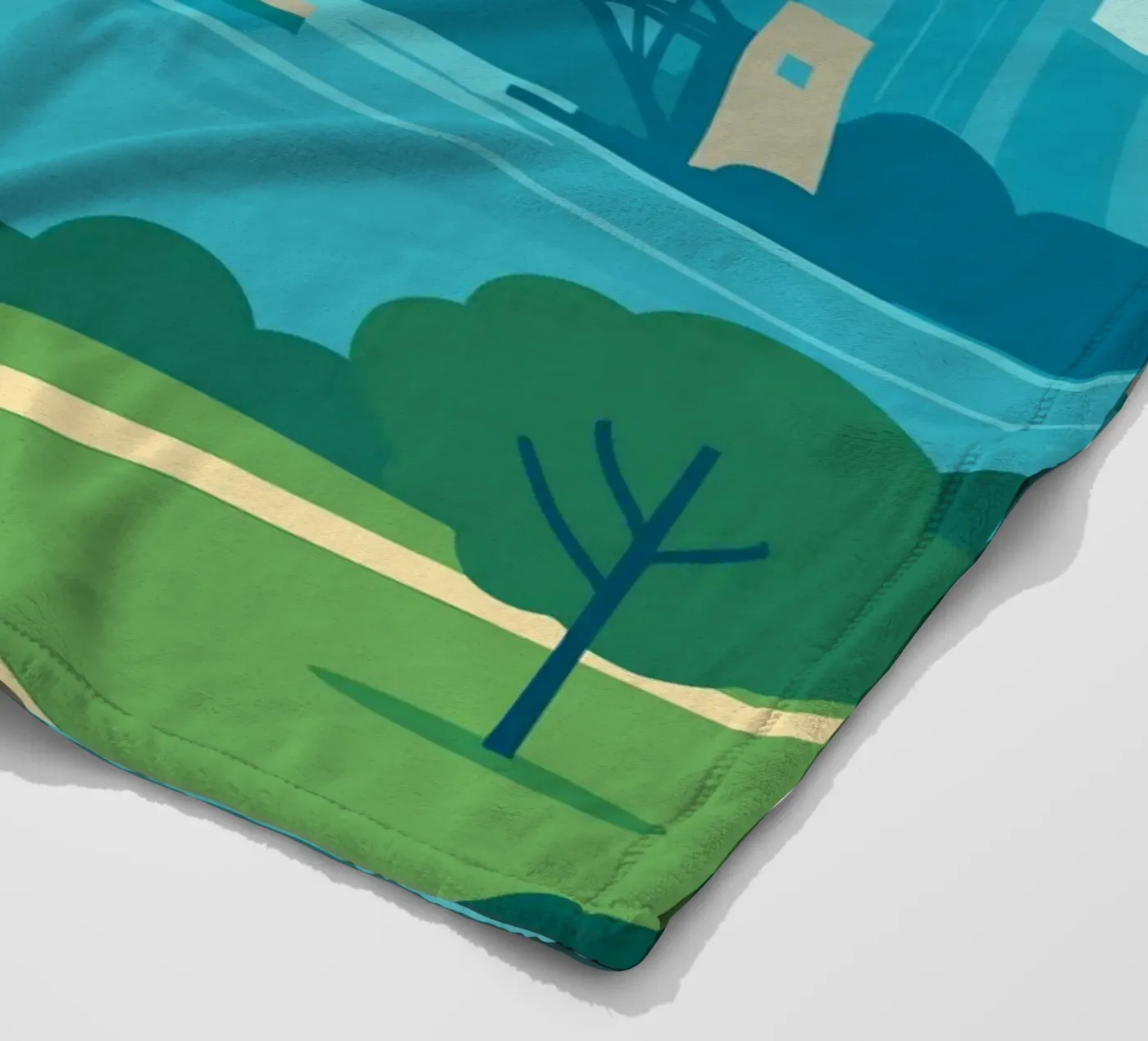 Sydney coperta in pile da minimalist designs