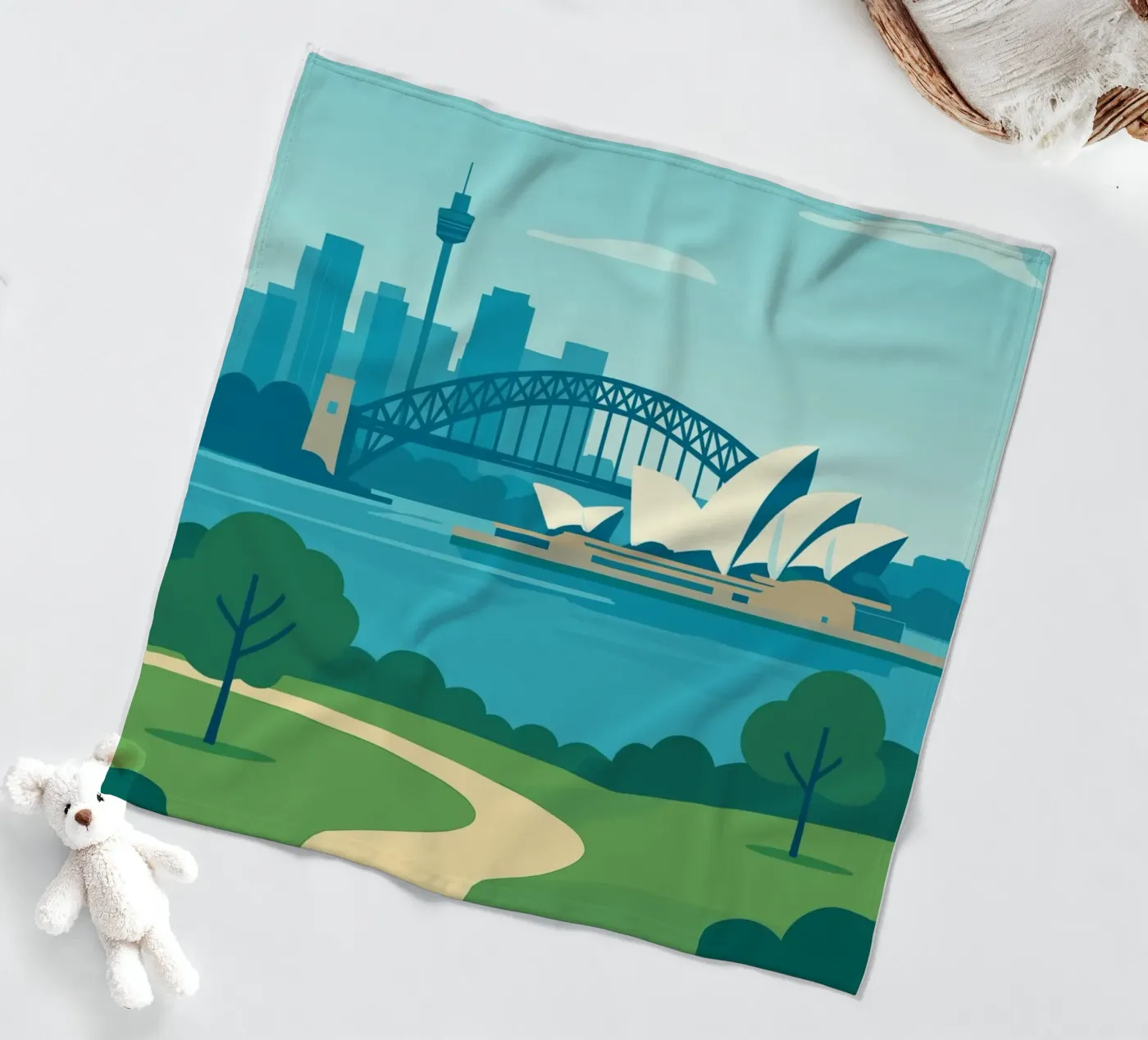 Sydney coperta in pile da minimalist designs