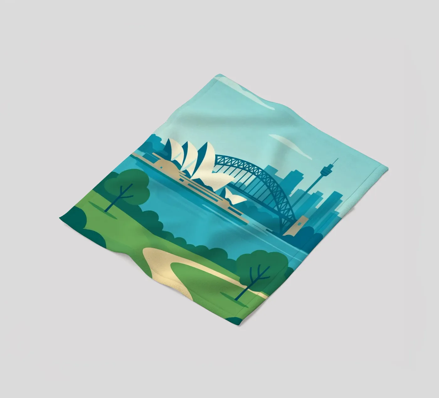 Sydney coperta in pile da minimalist designs