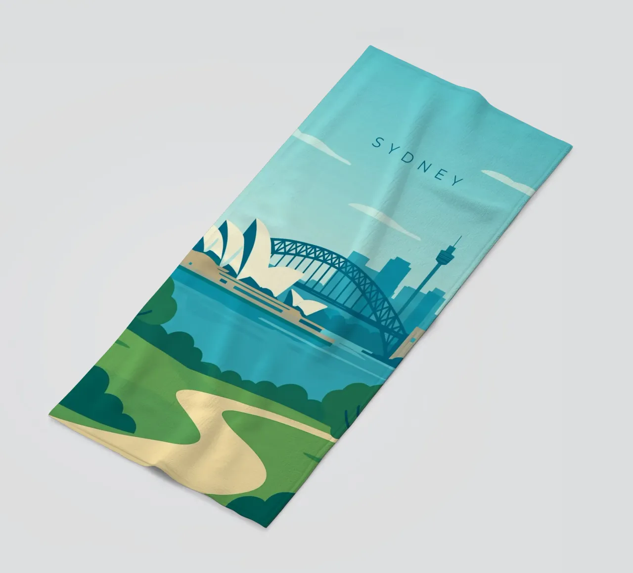 Sydney telo mare da minimalist designs