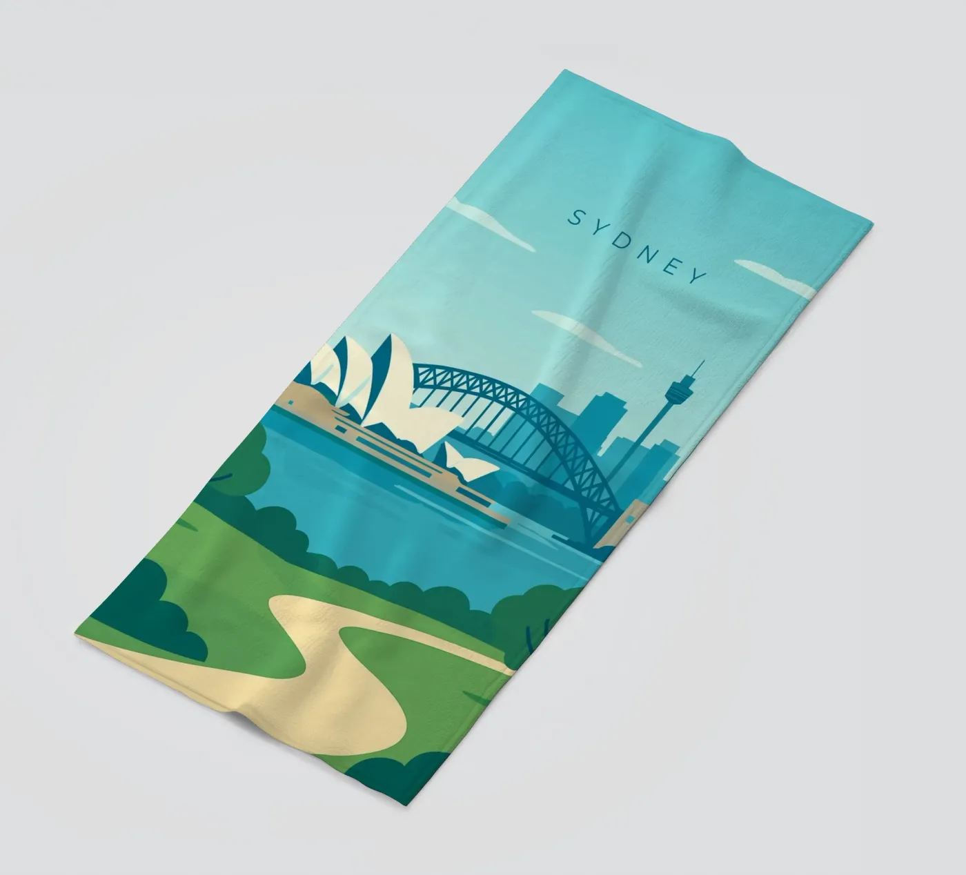 Sydney telo mare da minimalist designs