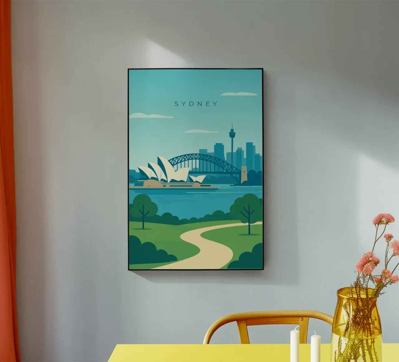 Sydney plexiglass da minimalist designs