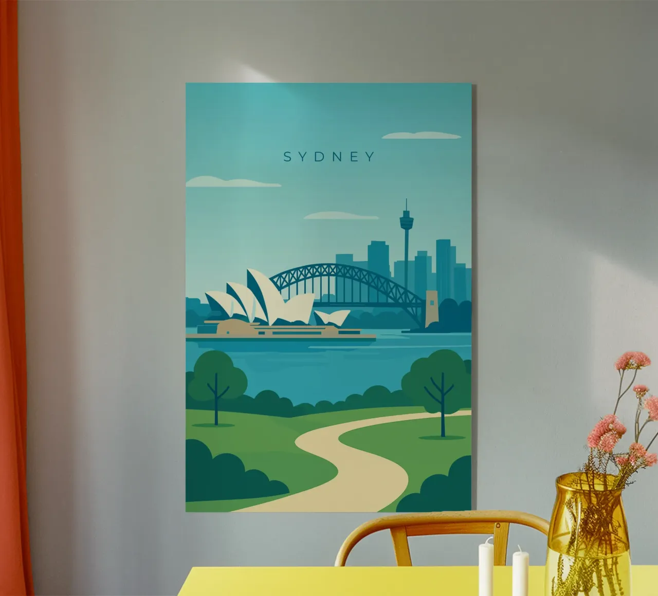 Sydney plexiglass da minimalist designs