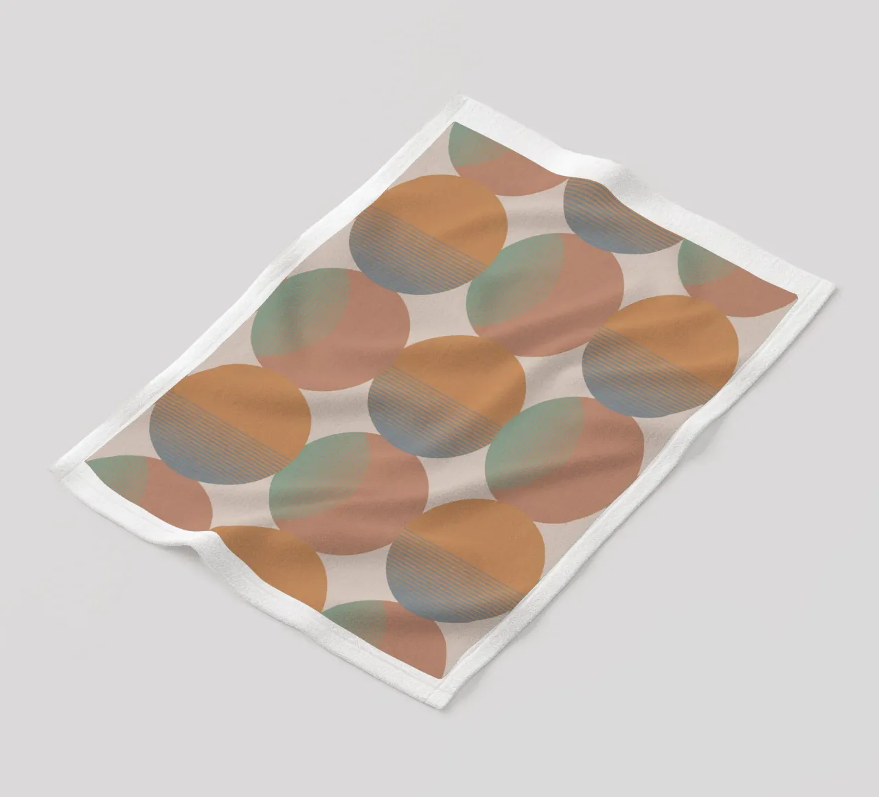 Cerchio Sole e Luna Colore coperta in pile da Orara Studio