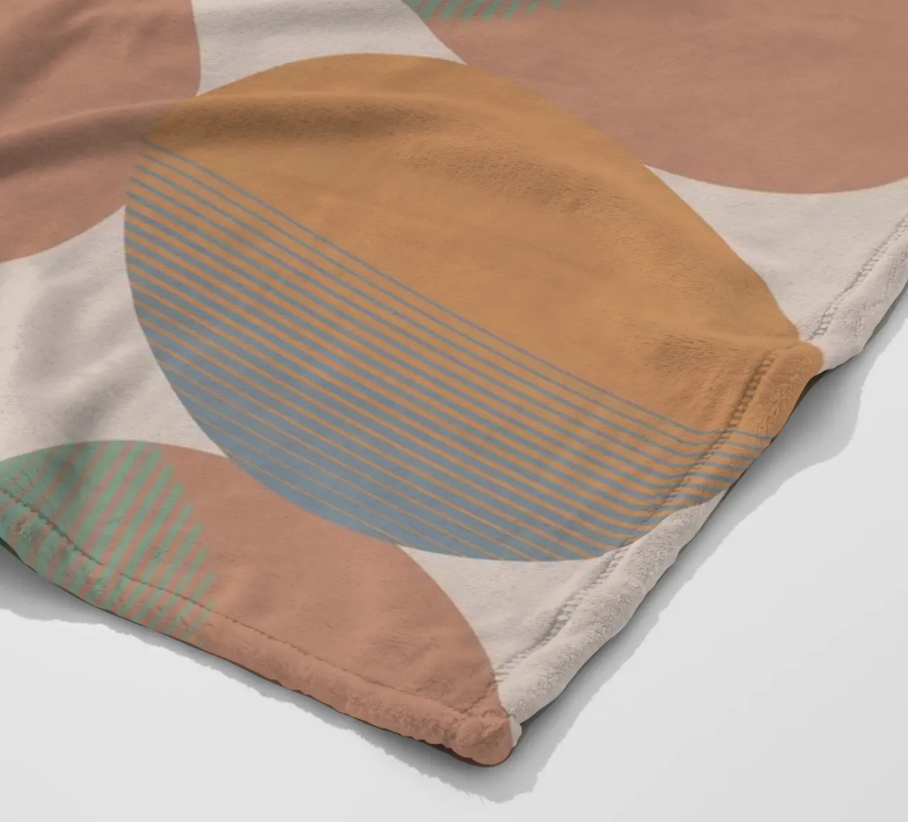 Cerchio Sole e Luna Colore coperta in pile da Orara Studio