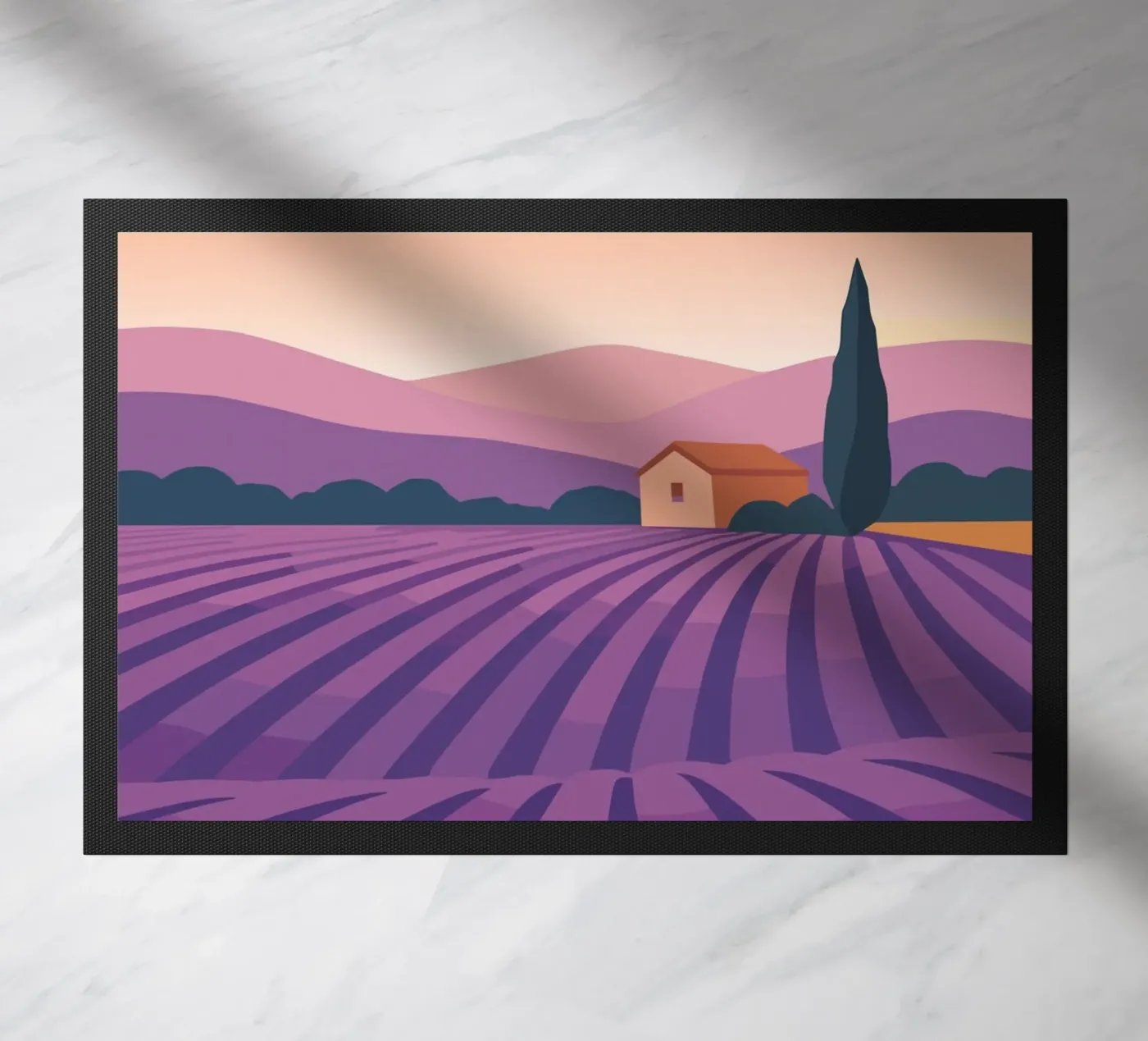 Provence Fußmatte von minimalist designs