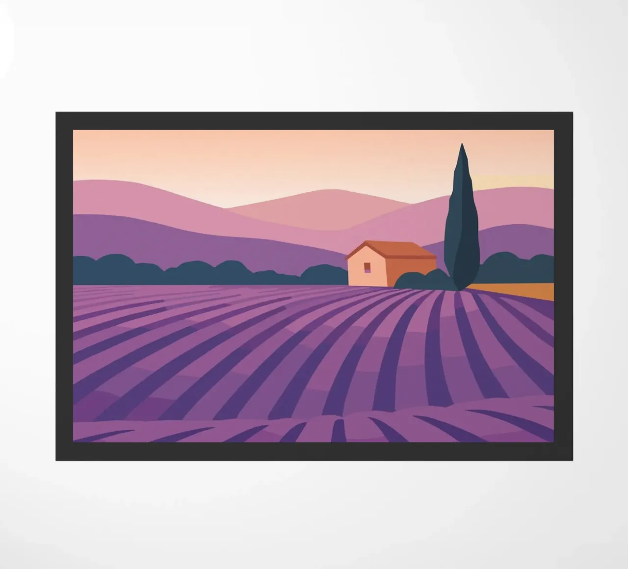 Provence doormat by minimalist designs