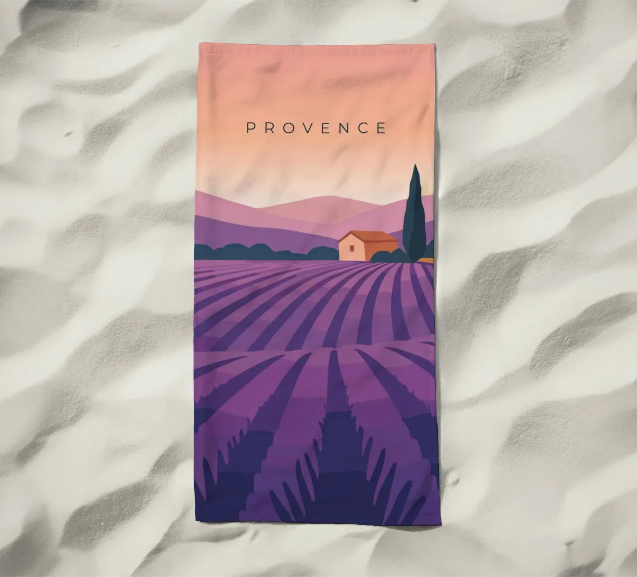 Provence telo mare da minimalist designs