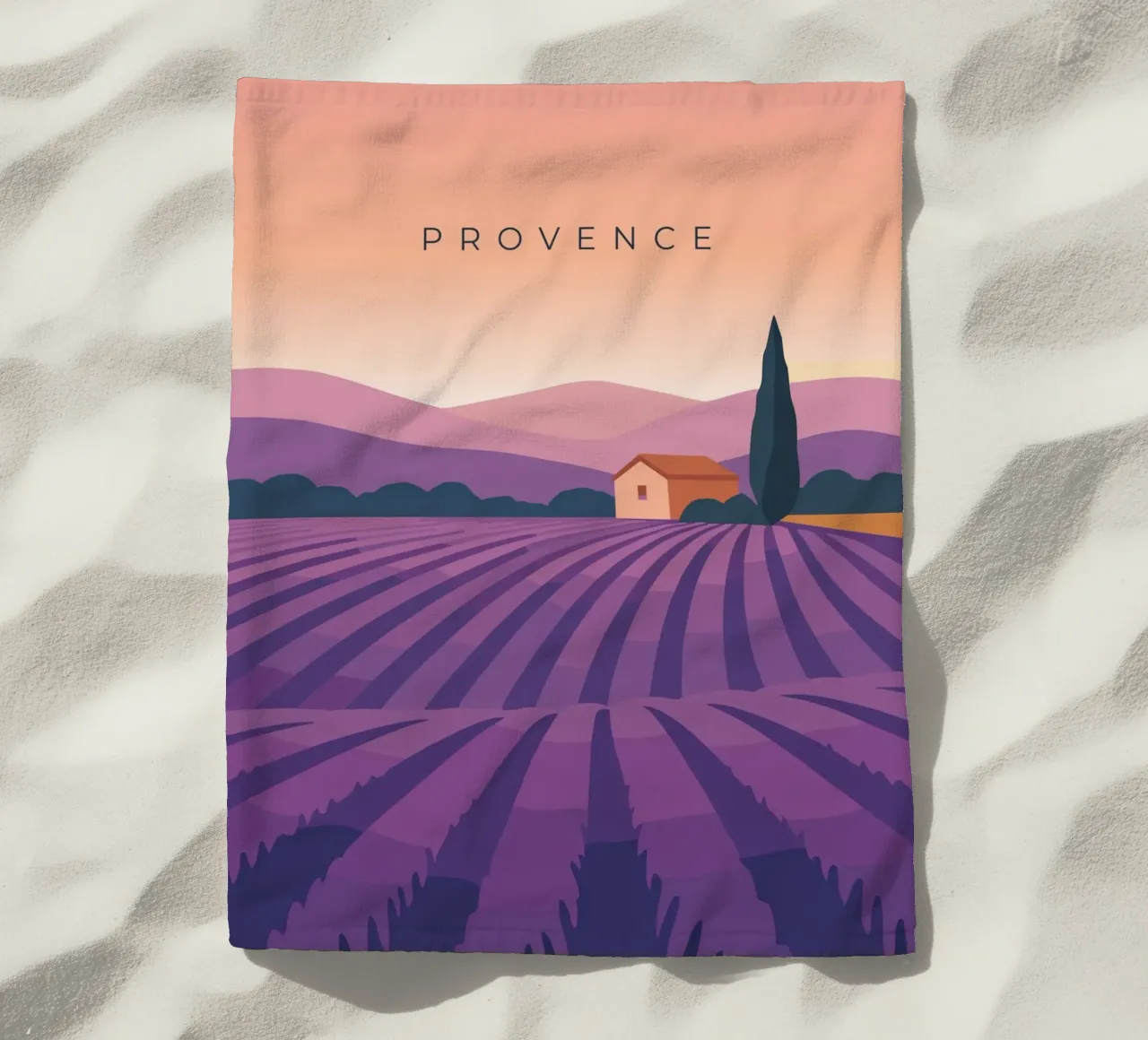 Provence telo mare da minimalist designs