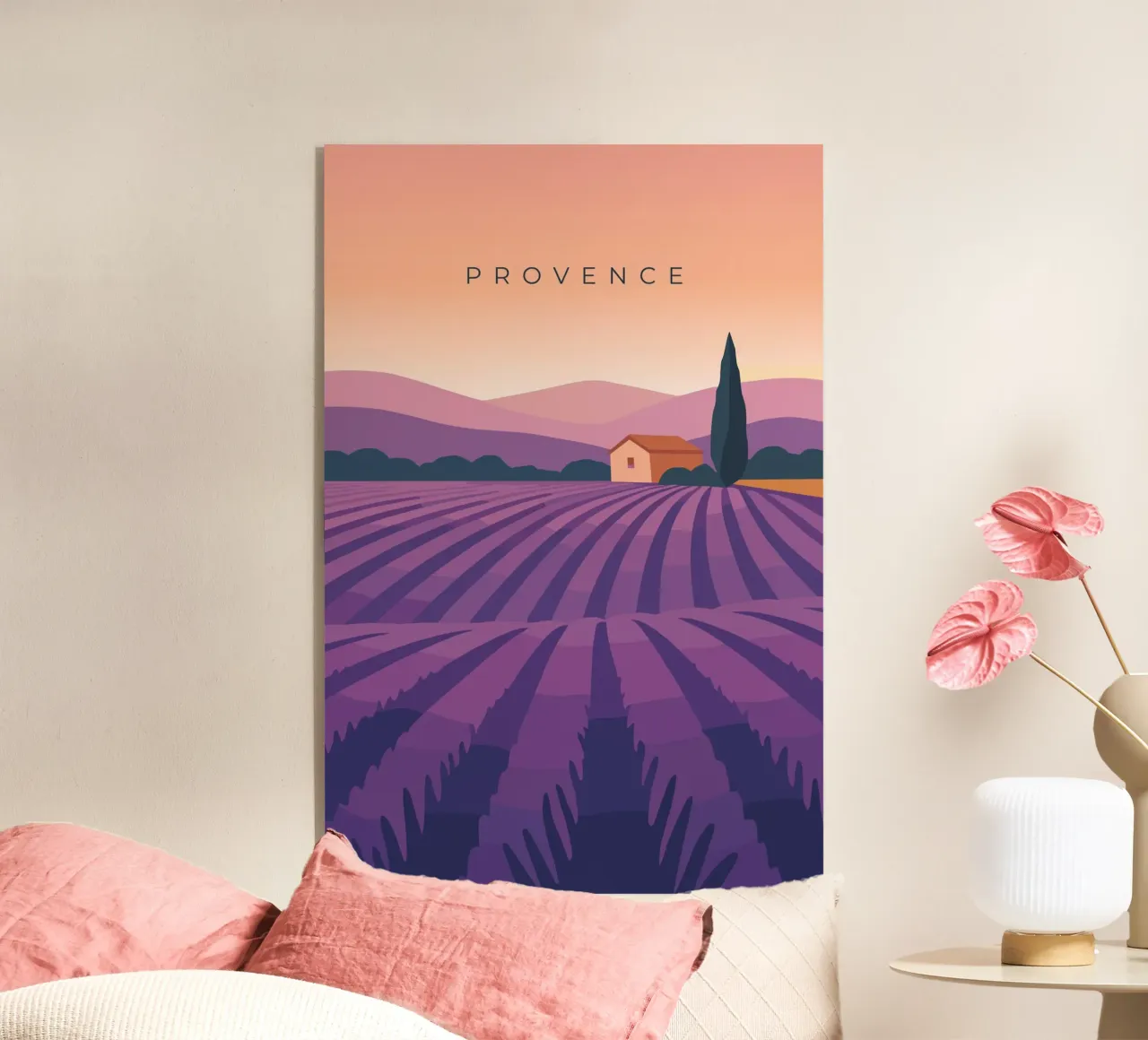 Provence acrylic glass by minimalist designs