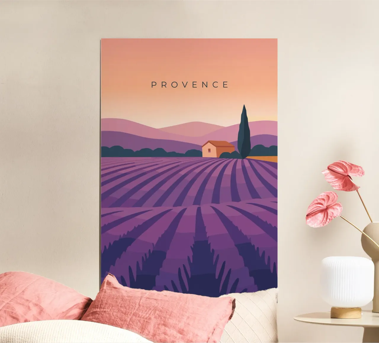 Provence poster da minimalist designs