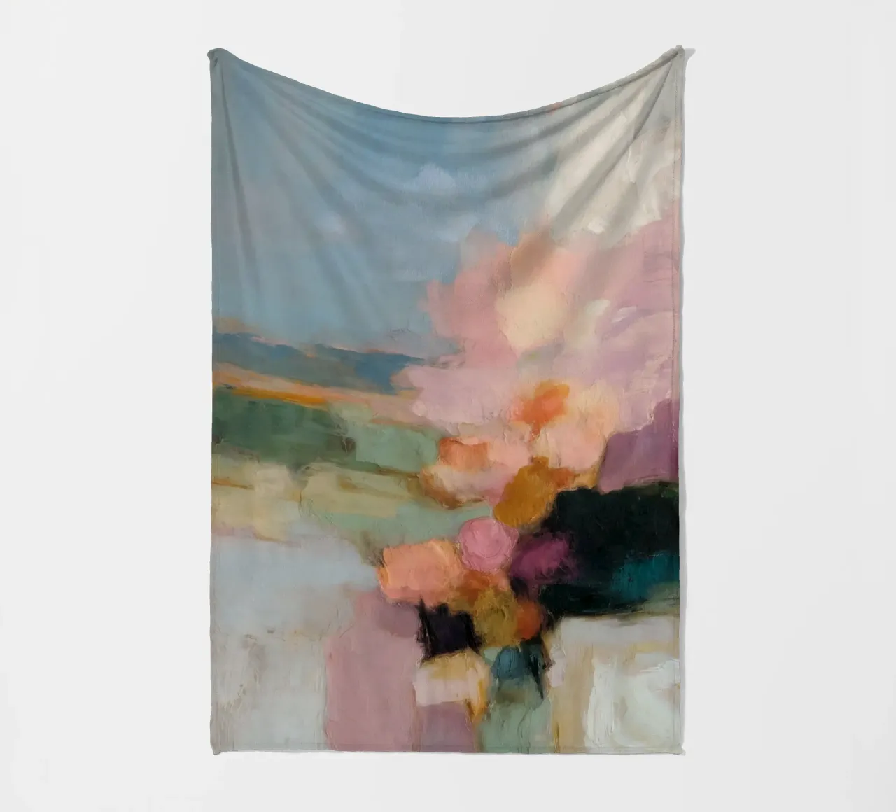 Block fields Harmony Fleecedecke von Carina Pop & Pastell