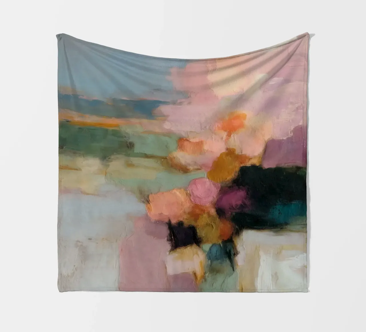 Block fields Harmony Fleecedecke von Carina Pop & Pastell